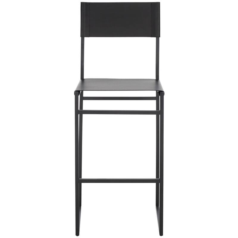SAFAVIEH Vessie 30-inch Bar Stool (Fully Assembled) - 18 In. W x 18 In. D x 47 In. H - 18Wx18Dx47H