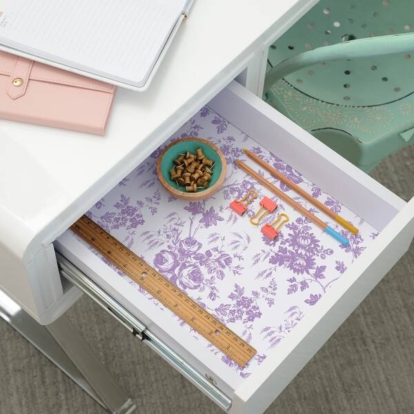 Con-Tact Brand Creative Covering Self-Adhesive Vinyl Shelf and Drawer Liner, Toile Lavender Purple 20F-C9AW92-06