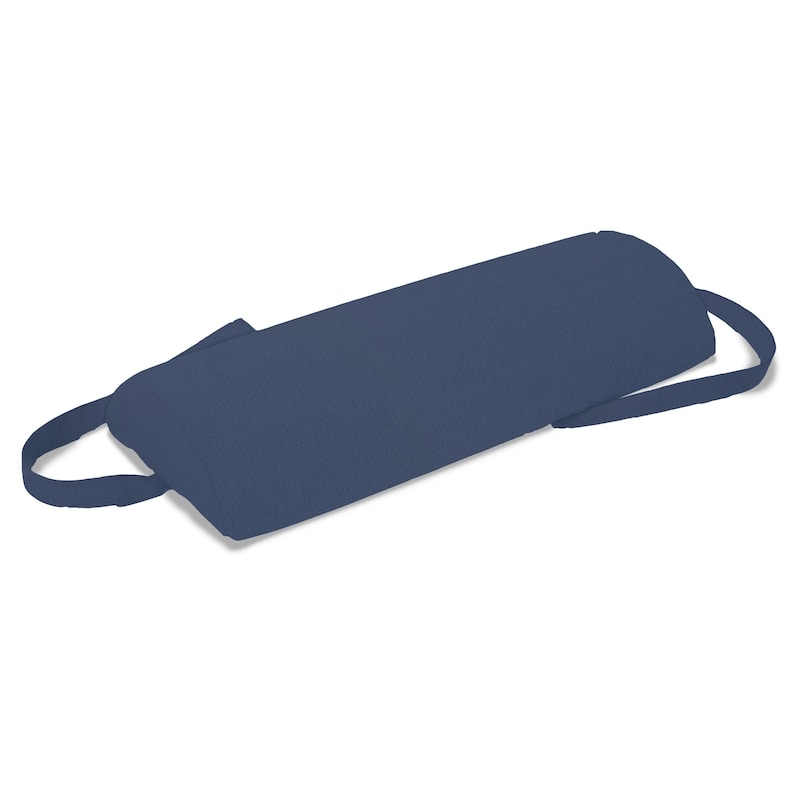 Sunbrella Headrest Pillow for chaise Lounges - Canvas Navy
