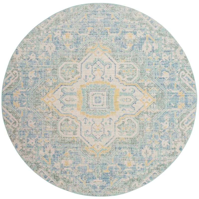 SAFAVIEH Windsor Heddy Shabby Chic Oriental Polyester Rug