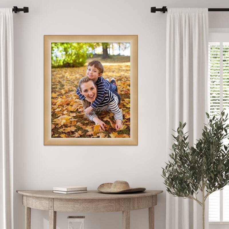 Eva Black Silver Narrow Framed Picture Frame, Photo Frame