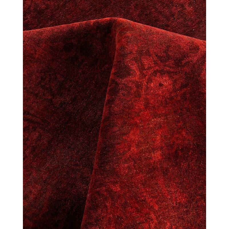Fine Vibrance One-of-a-Kind Hand-Knotted Area Rug - Pink, 9' 4" x 11' 10" - 9' 4" x 11' 10"