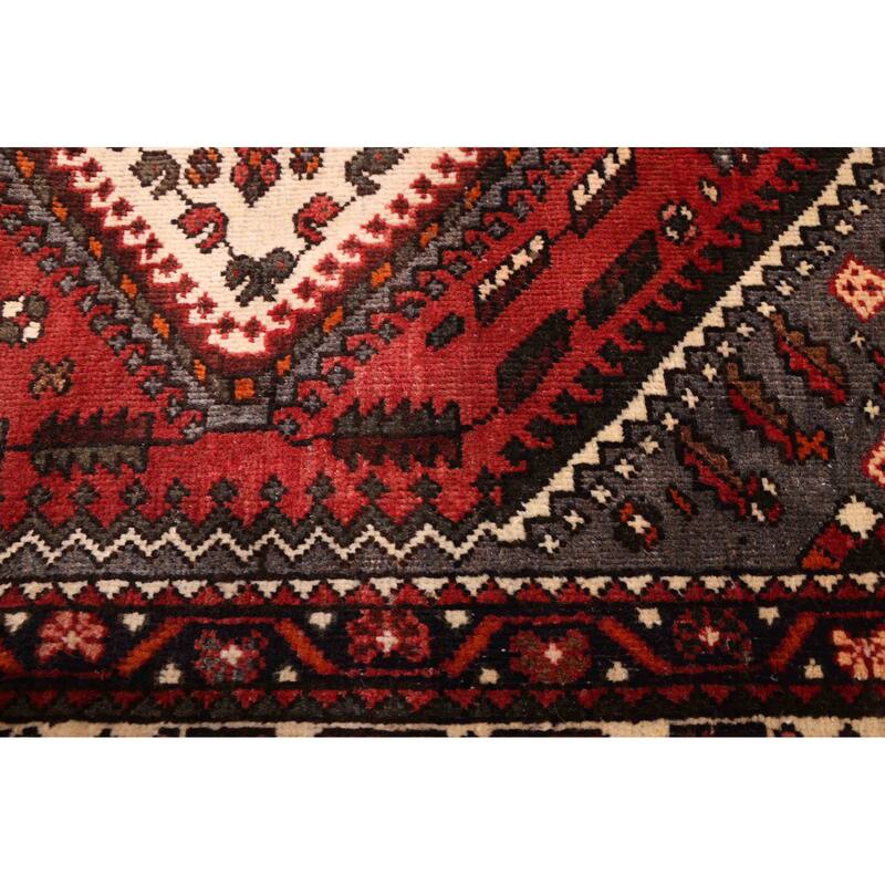 ECARPETGALLERY Hand-knotted Konya Anatolian Red Wool Rug - 4'5 x 9'4