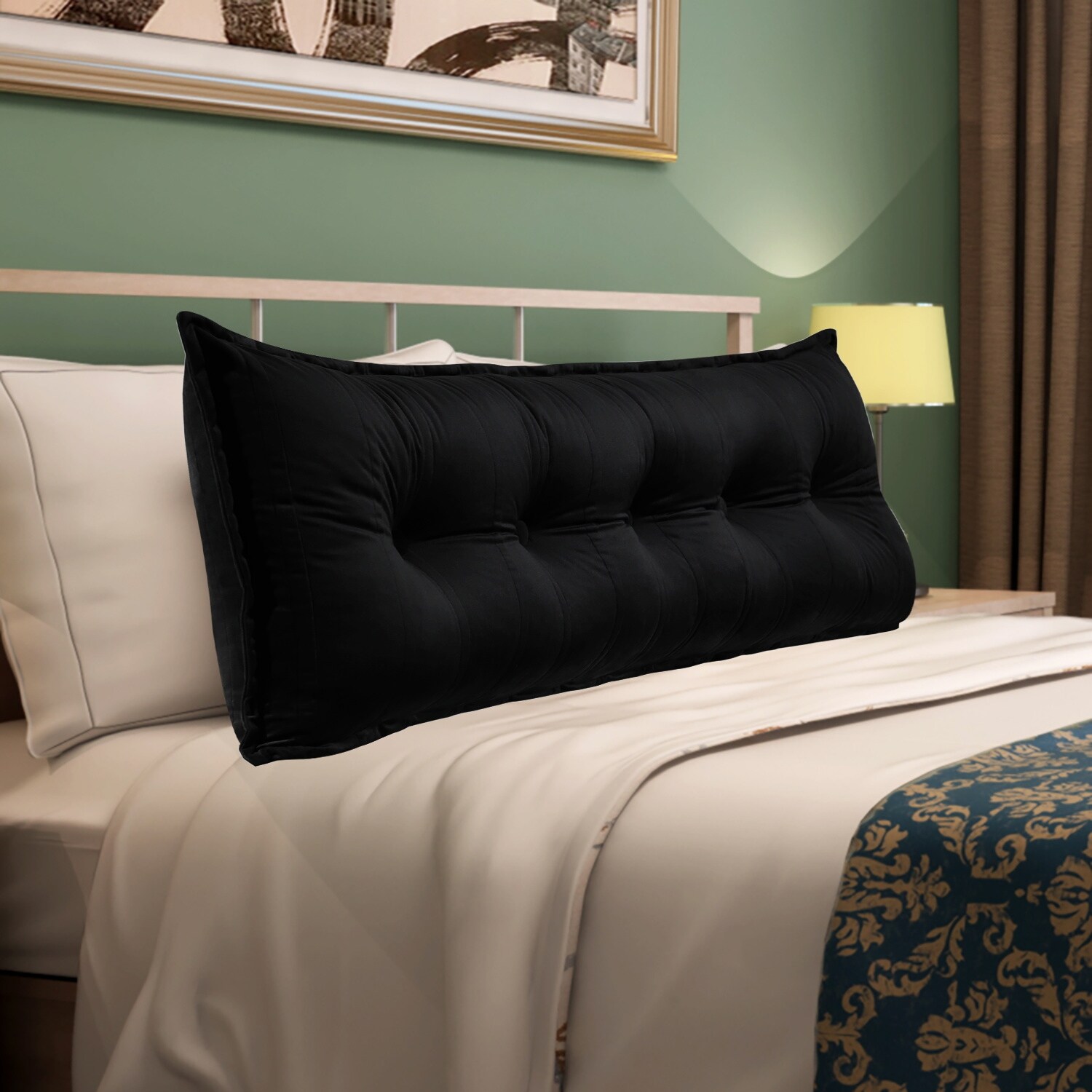 WOWMAX Body Pillow Bed Rest Side Sleeper Pillow Back Support Lumbar Pillow  - Bed Bath & Beyond - 35628251