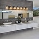 preview thumbnail 77 of 182, 2/3/4-Light Modern Bathroom Crystal Vanity Light Wall Sconces