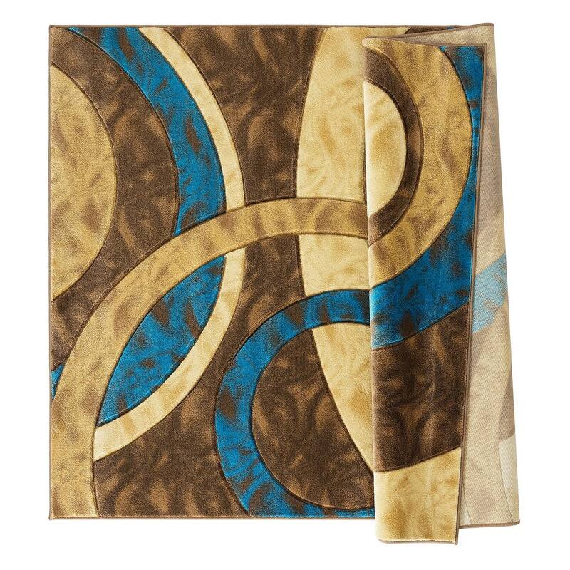 Orelsi Collection Abstract Area Rug
