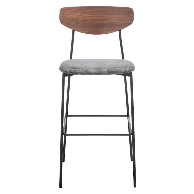 SAFAVIEH Whitney Bar Stool - 20.5" W x 20" L x 43" H - 21Wx20Dx43H