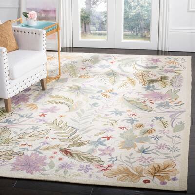 SAFAVIEH Handmade Chelsea Jessenia French Country Wool Rug