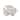 Resin Coastal Fish Decorative Figurine - White, 8"