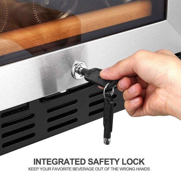 integrated fridge lock