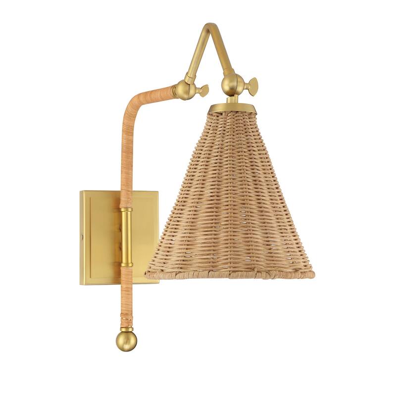 Savoy House 9-1499-1 Linell 15" Tall Bathroom Sconce