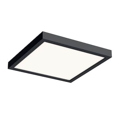 Delta Low Profile 10 Inch Square CCT LED Flushmount - 10 Inch