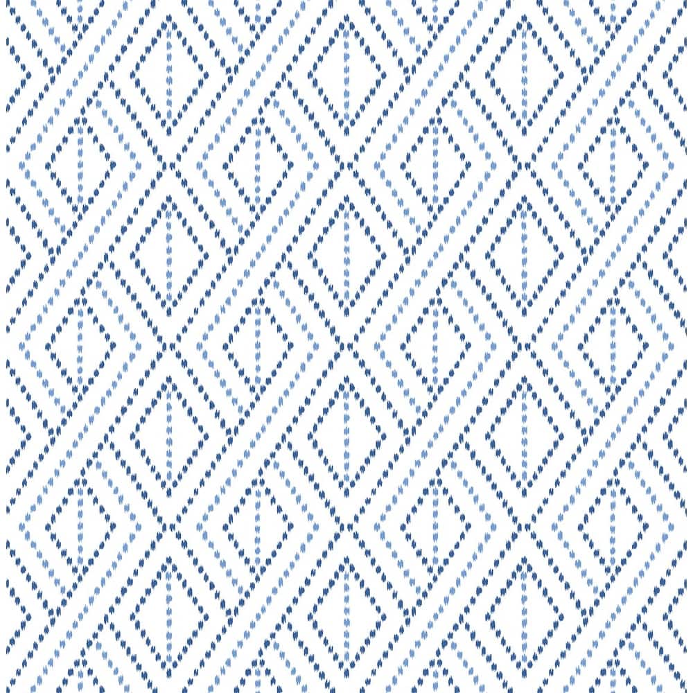 Luxe Haven Boho Grid Toile Peel and Stick Wallpaper