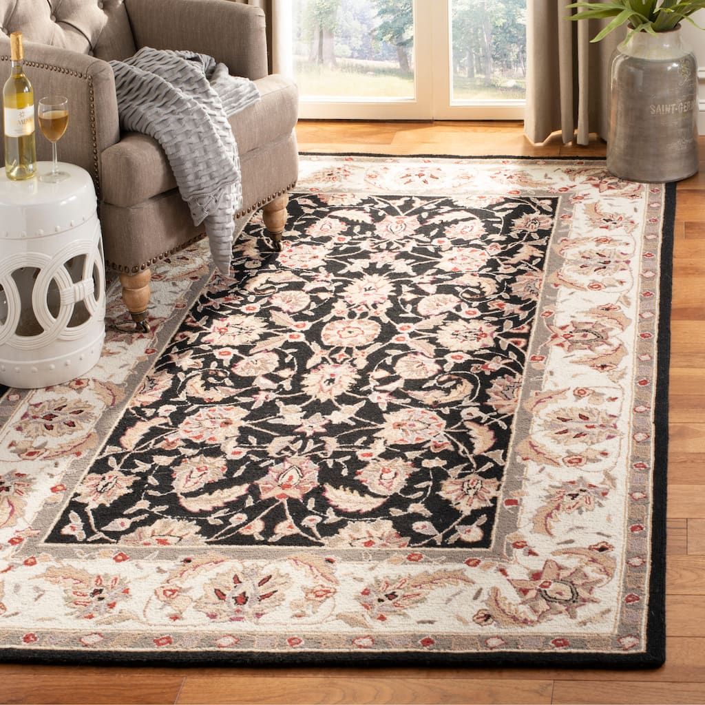SAFAVIEH Handmade Chelsea Kolja French Country Wool Rug