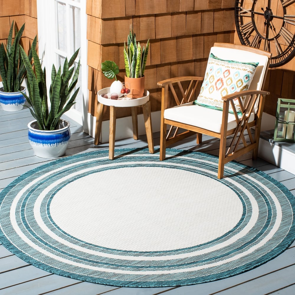 SAFAVIEH Courtyard Vickie Indoor/Outdoor Waterproof Patio Backyard Rug