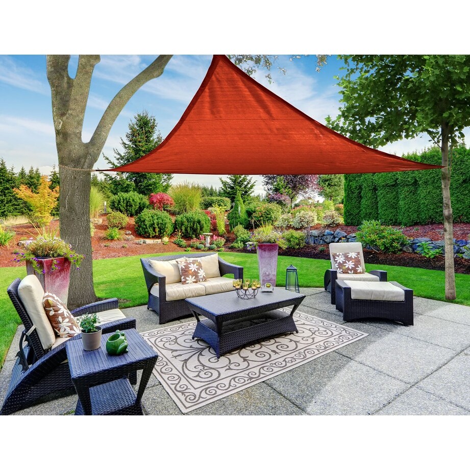 Triangle sun sail outlet shade