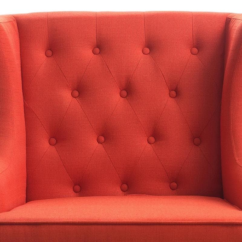 Madison Park Jewel Tufted Wingback Upholstered Club Chair
