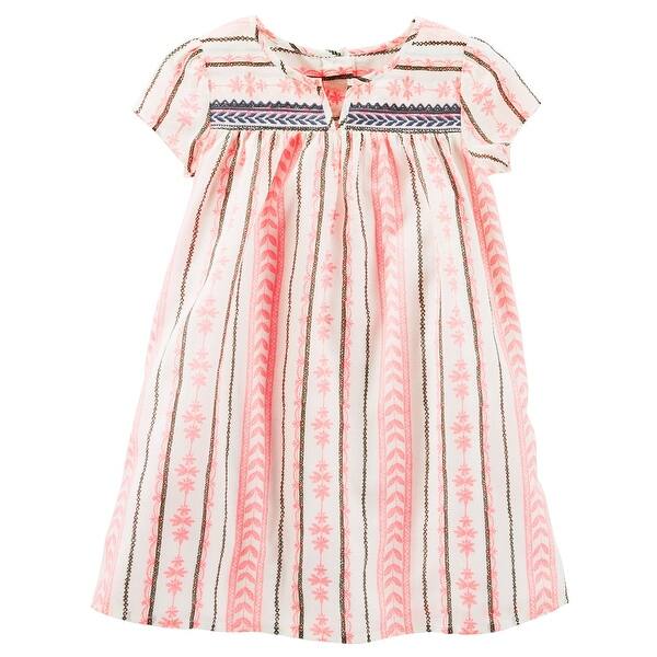 Shop Oshkosh B Gosh Little Girls Embroidered Boho Dress