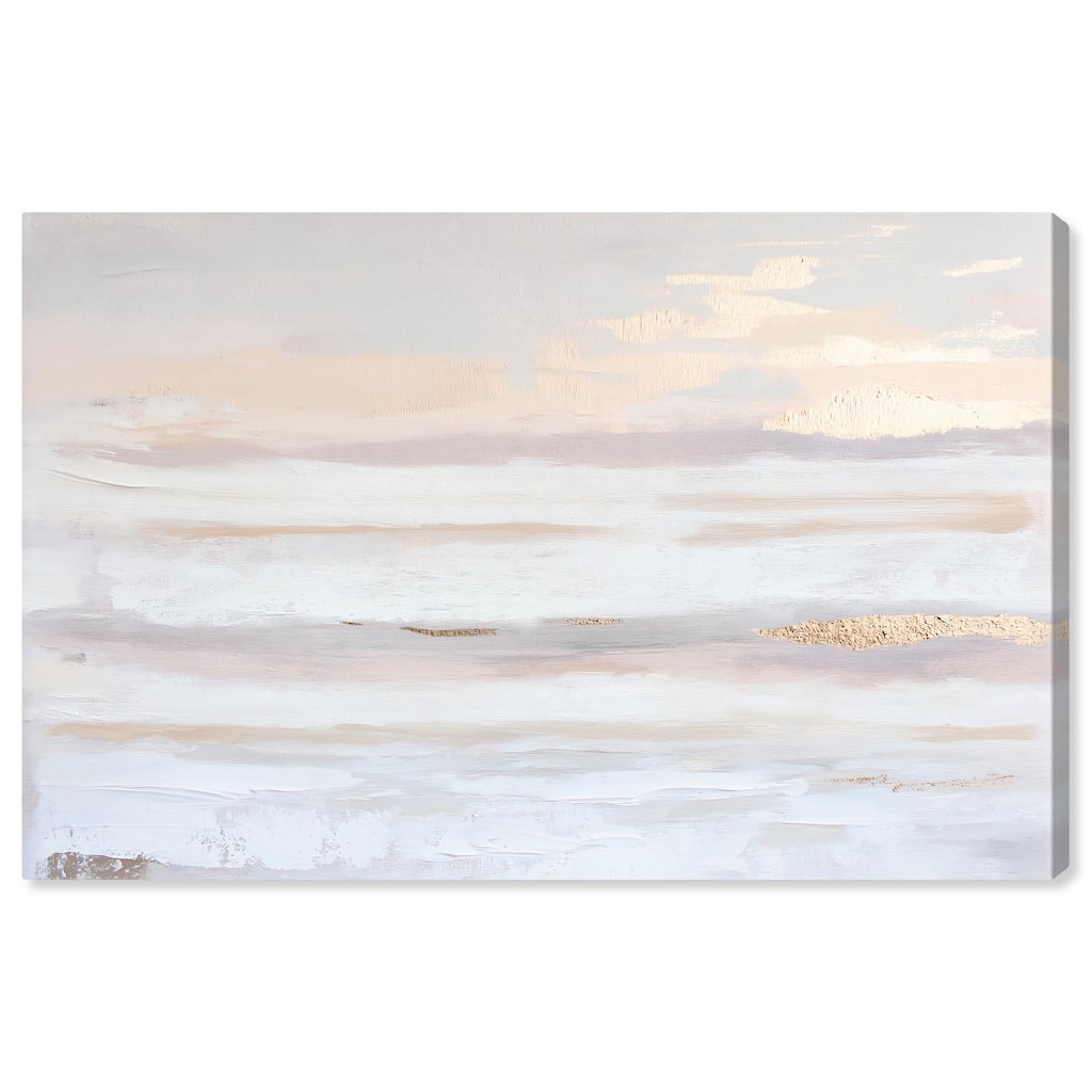 Gilded Dawn Canvas by Art Remedy, Gallery Wrapped