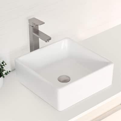 Single Hole Single-Handle Vessel Bathroom Faucet - Faucet Height: 12" | Spout Height: 8 3/4"