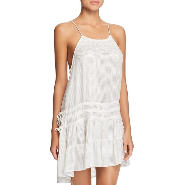 sleeveless swim cover up