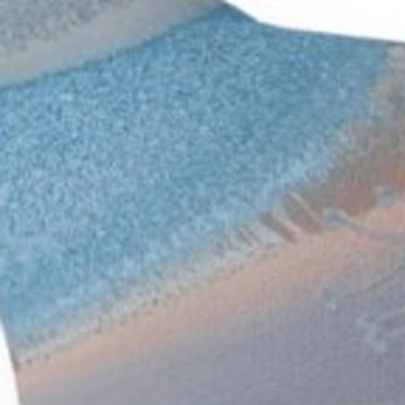 HomeRoots 20" X 20" Blue and Gray Bird Blown Seam Floral Indoor Outdoor Throw Pillow - 20.00' X '20.00' X '5.00