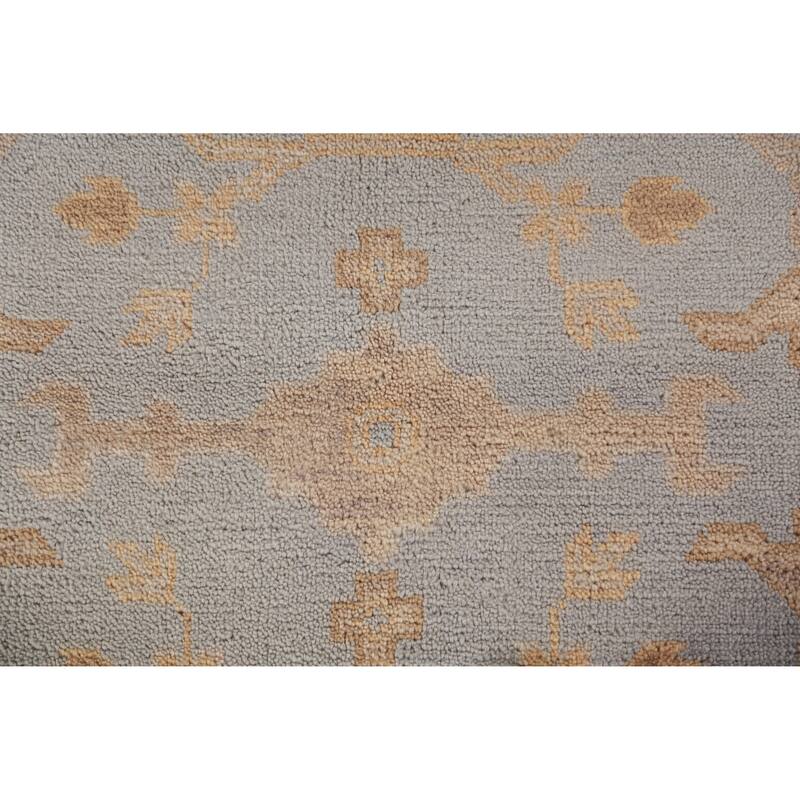 Oushak Indian Area Rug Oriental Handmade Wool Carpet - 8'2" x 9'10"