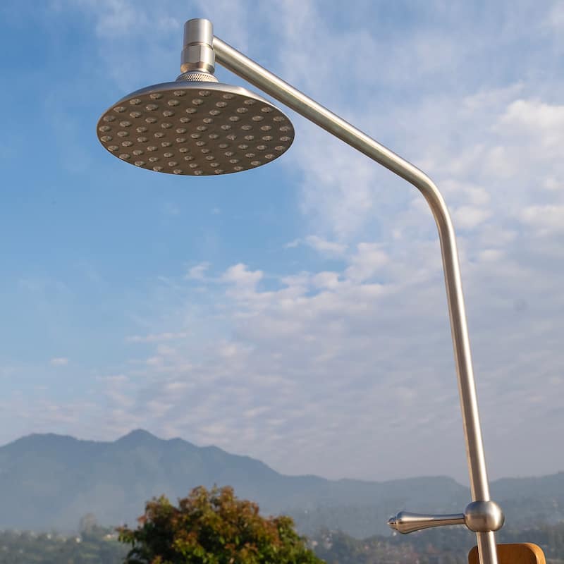 Cambridge Casual Oliver Teak Wood Freestanding Outdoor Shower