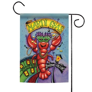 mardi gras outdoor flag