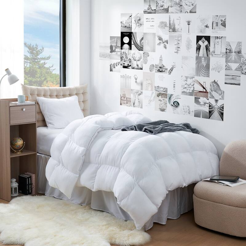 Boi He Thick® - Coma Inducer® Thick Oversized Comforter Set - Twin XL - White