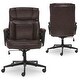 preview thumbnail 26 of 86, Serta Hannah Office Chair with Headrest Pillow, Adjustable Ergonomic Desk Chair with Lumbar Support