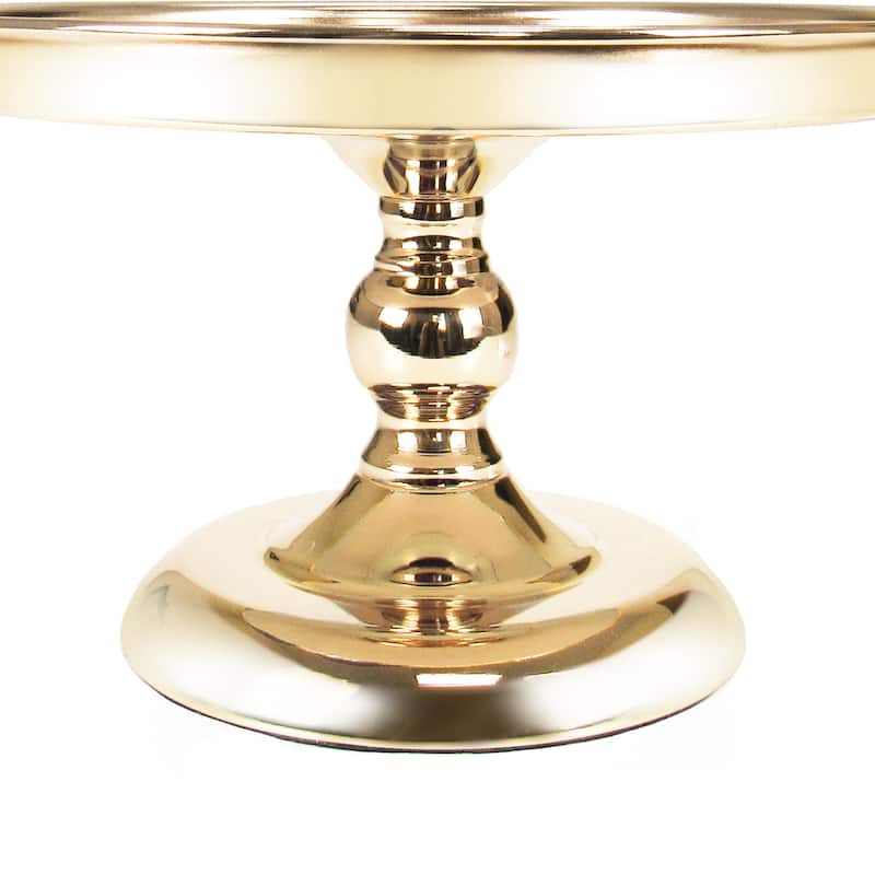 Gold Classic Round Cake Stand Dessert Display
