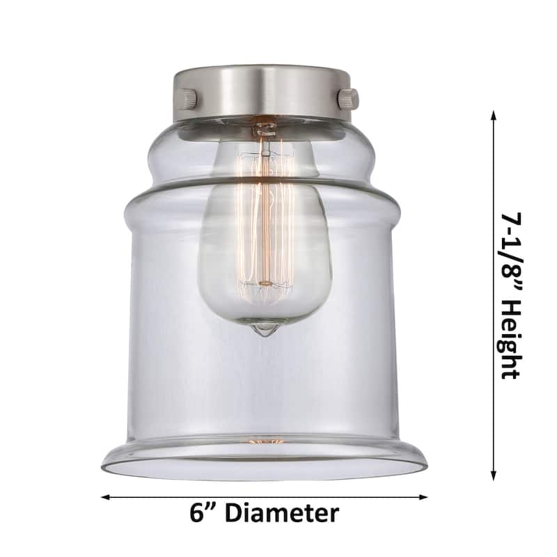 Innovations Lighting Canton Single Light 12" Tall Bathroom Sconce