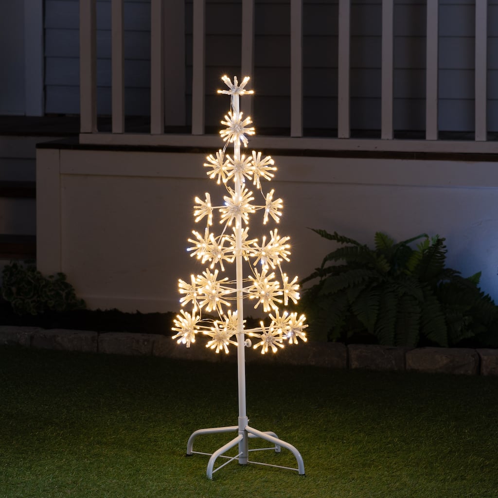 Enchanting 448 LED Twinkle LED Metal Cluster Tree - Medium
