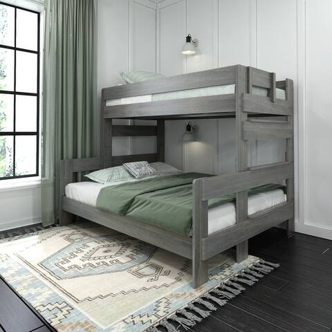 Max and Lily Farmhouse Twin XL over Queen Bunk Bed