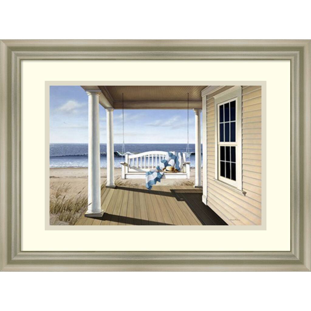 Framed Art Print 'Soft Winds' by Daniel Pollera 20 x 16-inch