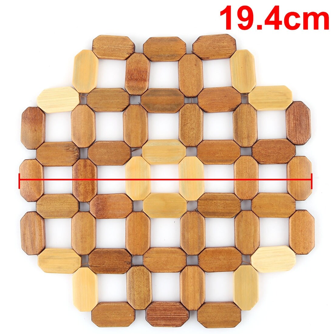 Shop Family Restaurant Wooden Table Protector Cup Bowl Holder Heat