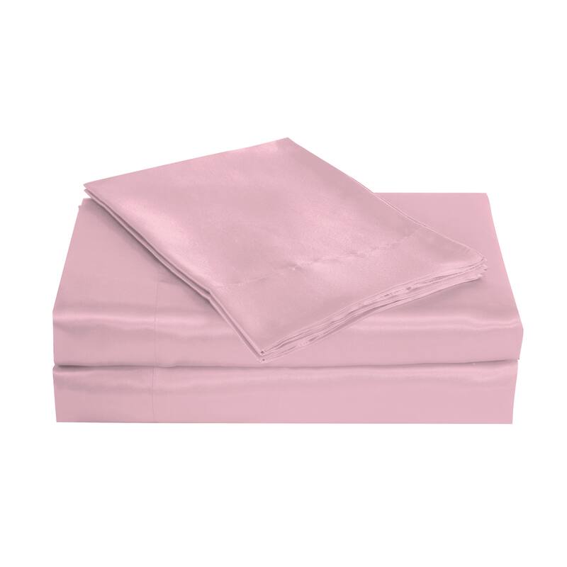Miss Behave®.Charmeuse Satin Bed Sheet Set