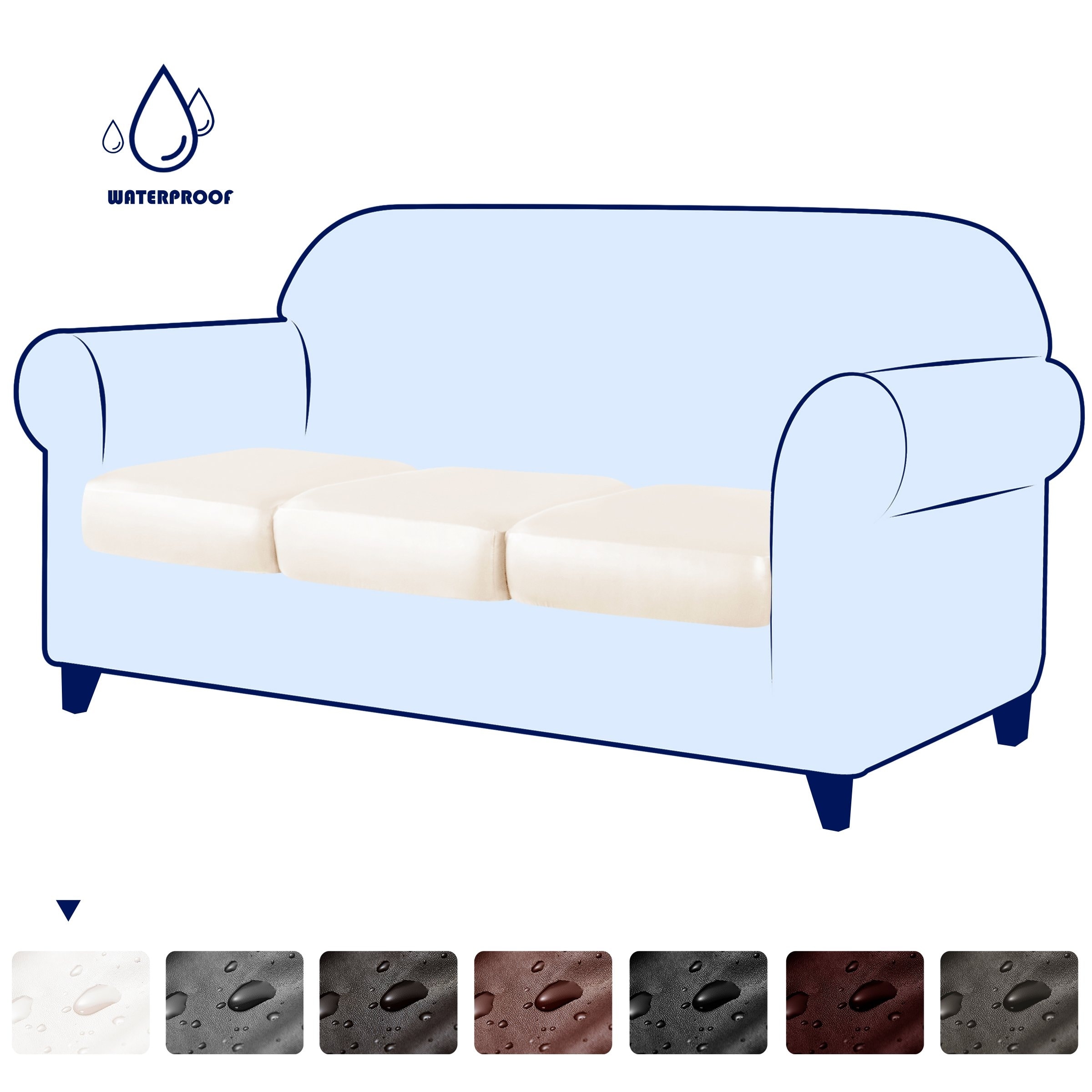 Couch cushion waterproof covers new arrivals