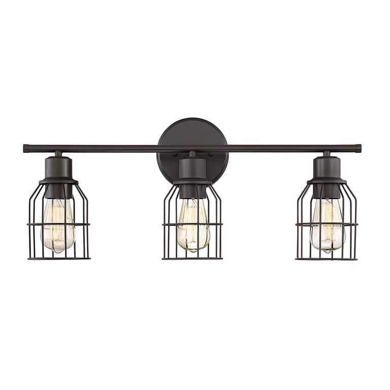 Meridian M80004 3 Light 24" Wide Bathroom Vanity Light - Oil Rubbed Bronze