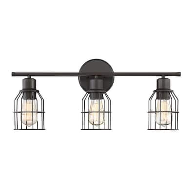 Meridian M80004 3 Light 24" Wide Bathroom Vanity Light