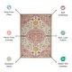 preview thumbnail 7 of 18, Copper Grove Alsleben Vintage Persian Floral Medallion Area Rug