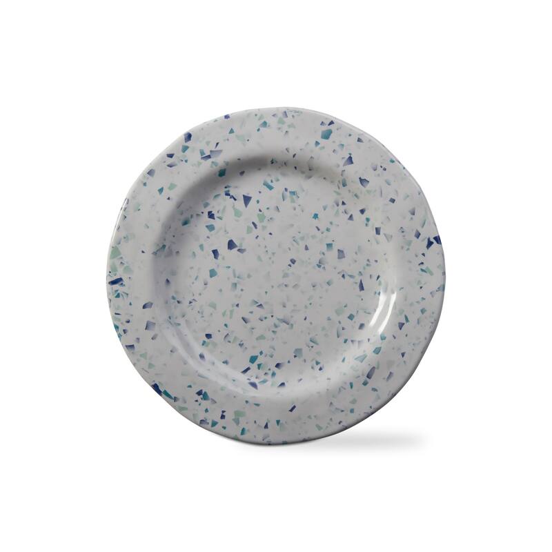 Terrazzo Melaminee Salad Plate S4 Dinnerware Serving Plate Dish