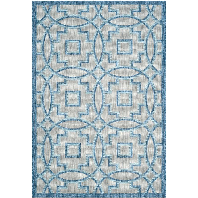 SAFAVIEH Courtyard Shelvia Indoor/ Outdoor Waterproof Patio Backyard Rug