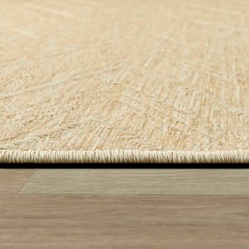 Kava Chevron Flatweave Indoor/Outdoor Area Rug