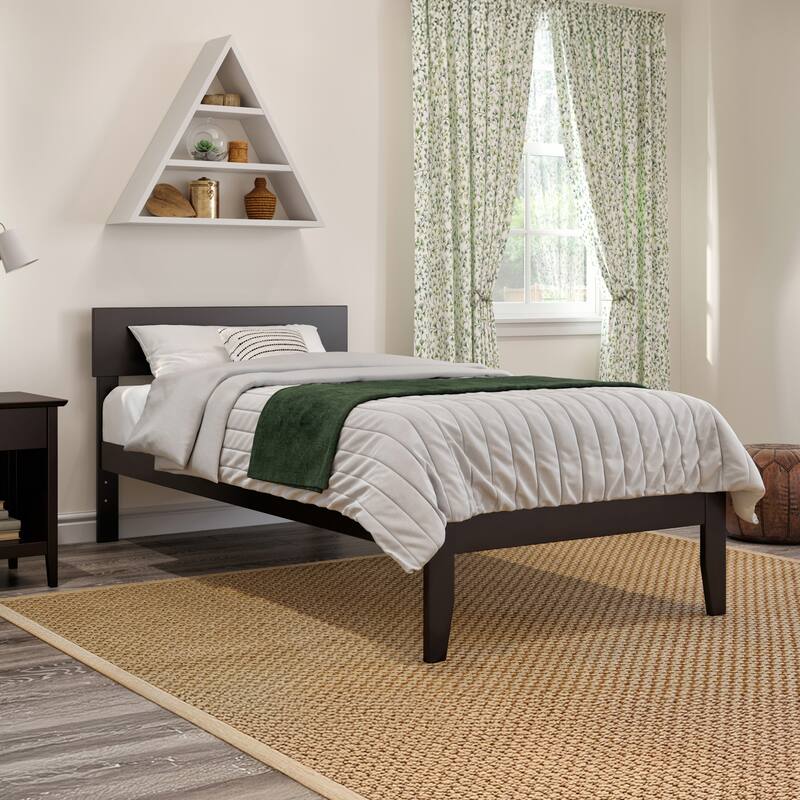Boston Platform Bed - Espresso - Twin XL
