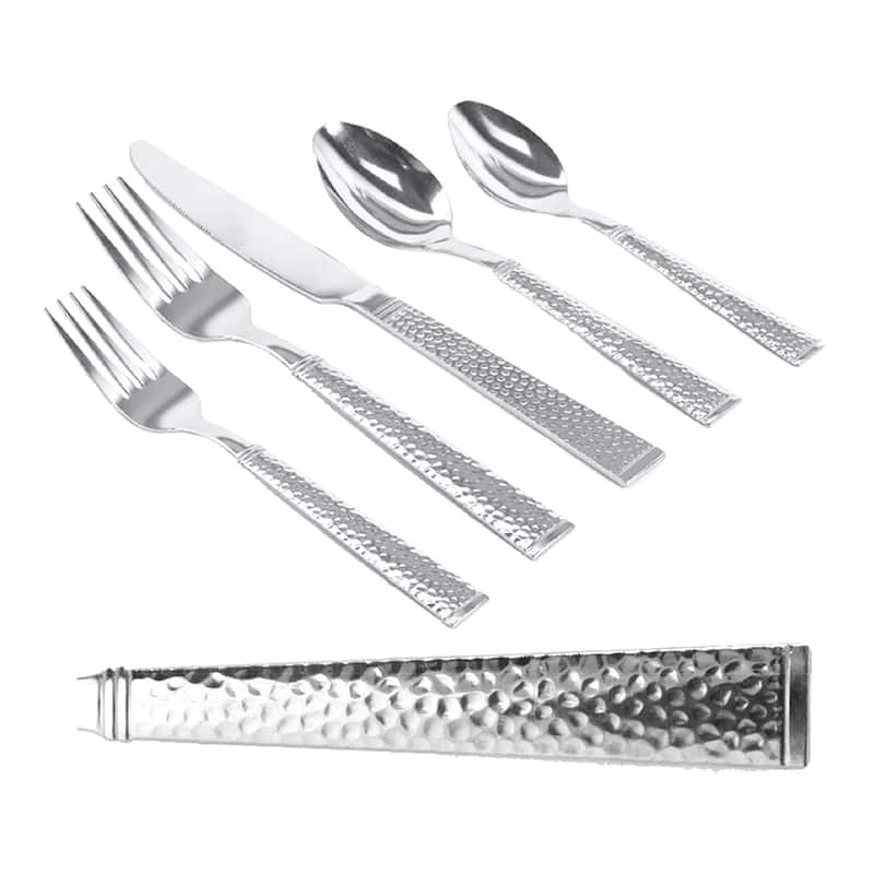 Gibson Prato 45-piece Flatware Set
