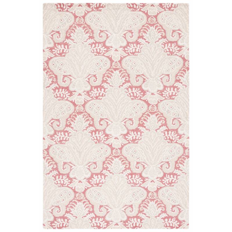 SAFAVIEH Handmade Micro-Loop Doinita Modern Wool Rug