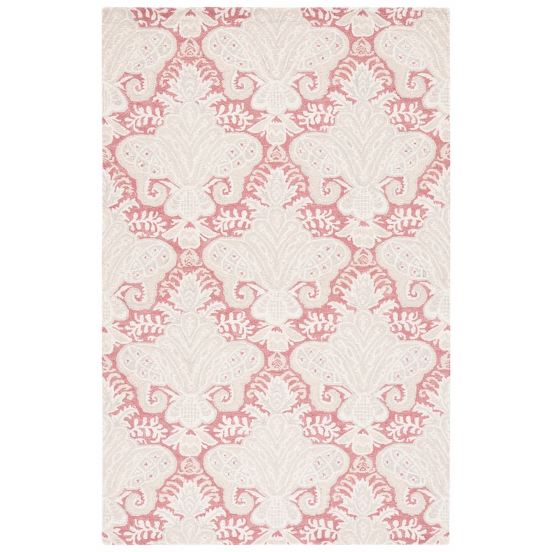 SAFAVIEH Handmade Micro-Loop Kolfinna Modern Wool Rug