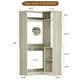 preview thumbnail 7 of 103, Cimly Set of 3 Freestanding Corner Closet System, Space-saving Closet Organizer for Walk-in/ Reach-in Closet